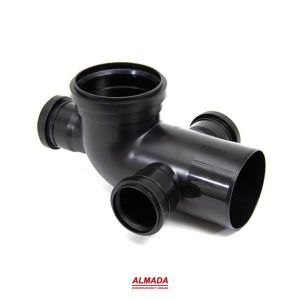 Duratop lx codo c/3 acomet. ortogonales 110-63  un DURATOP