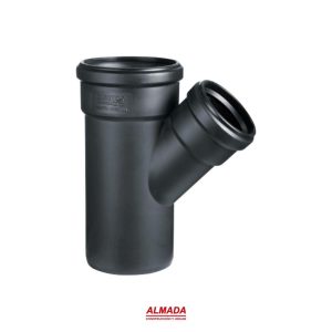 Duratop lx ramal simple a 45º 110 x 110mm  un DURATOP