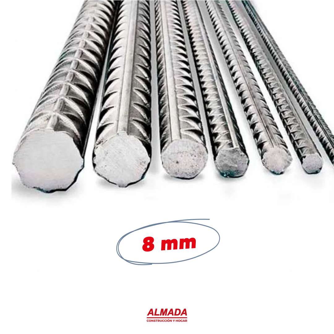 Algo Hierro 8mm x barra TORSIONADO - Imagen 1