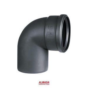 Duratop lx codo a 87º30' m-h 110mm c/base  un DURATOP
